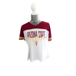Women’s NCAA Arizona State Sun Devils Women's Yolk T-shirt in Size XL